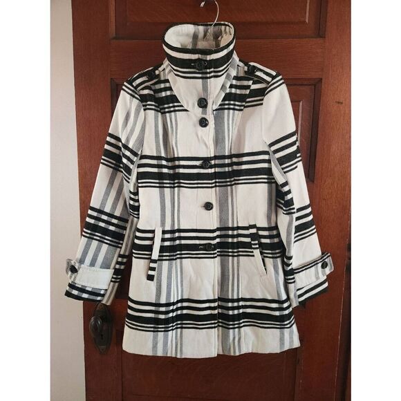NWOT Iz Byer Womens Peacoat Size Medium (HA) - Picture 4 of 9